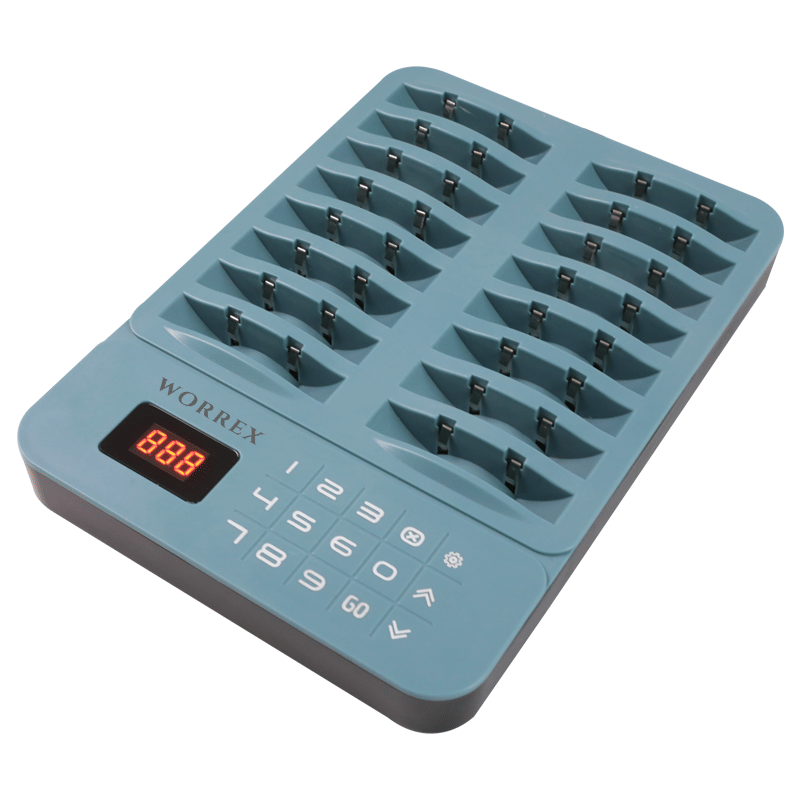 เครื่องเรียกคิวไร้สาย WORREX จำนวน 16 คิว รุ่น W-BCT9316_2